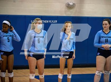 Thumbnail 3 in Gaston Day vs Caldwell Academy (NCISAA 2A State Championship) photogallery.