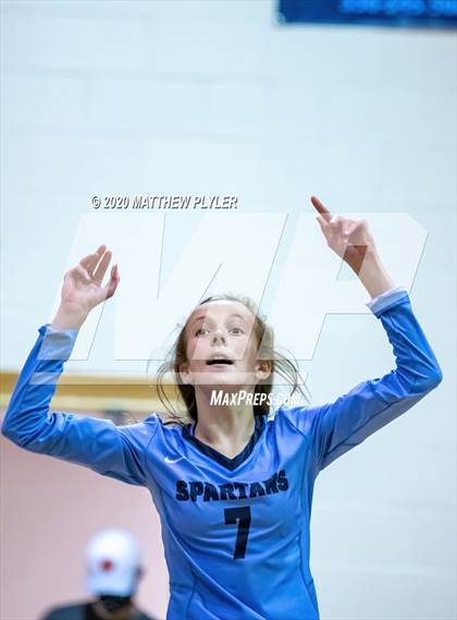 Thumbnail 2 in Gaston Day vs Caldwell Academy (NCISAA 2A State Championship) photogallery.