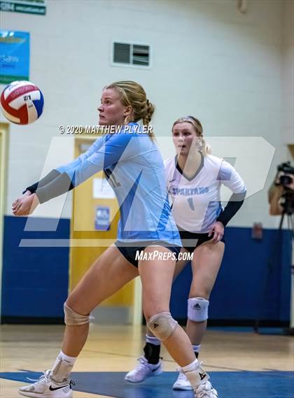 Thumbnail 1 in Gaston Day vs Caldwell Academy (NCISAA 2A State Championship) photogallery.