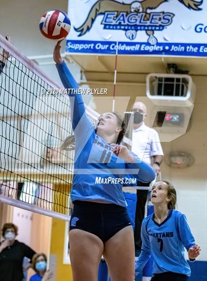 Thumbnail 1 in Gaston Day vs Caldwell Academy (NCISAA 2A State Championship) photogallery.