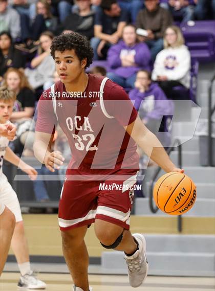 Thumbnail 3 in Okarche vs. Oklahoma Christian Academy photogallery.