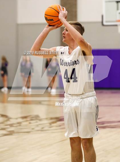 Thumbnail 2 in Okarche vs. Oklahoma Christian Academy photogallery.