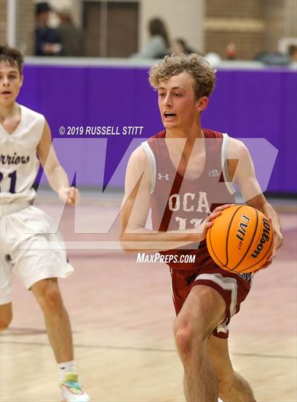 Thumbnail 2 in Okarche vs. Oklahoma Christian Academy photogallery.