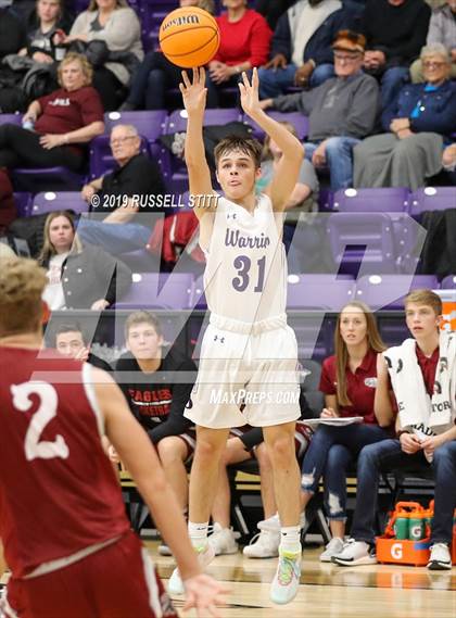 Thumbnail 3 in Okarche vs. Oklahoma Christian Academy photogallery.