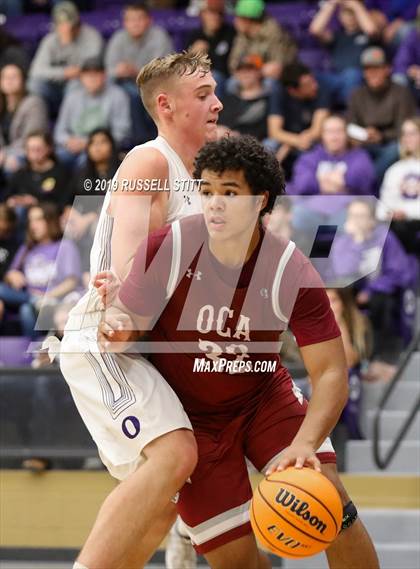 Thumbnail 1 in Okarche vs. Oklahoma Christian Academy photogallery.