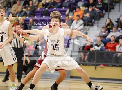 Thumbnail 2 in Okarche vs. Oklahoma Christian Academy photogallery.