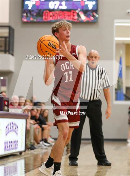 Thumbnail 1 in Okarche vs. Oklahoma Christian Academy photogallery.