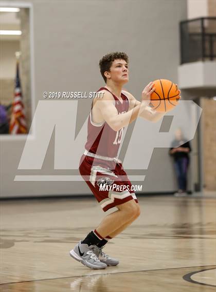 Thumbnail 1 in Okarche vs. Oklahoma Christian Academy photogallery.
