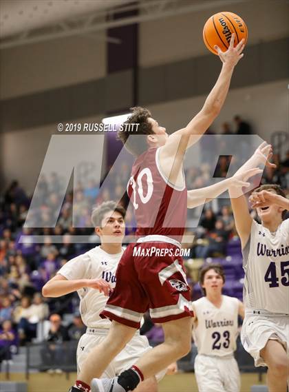 Thumbnail 2 in Okarche vs. Oklahoma Christian Academy photogallery.