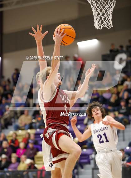 Thumbnail 1 in Okarche vs. Oklahoma Christian Academy photogallery.