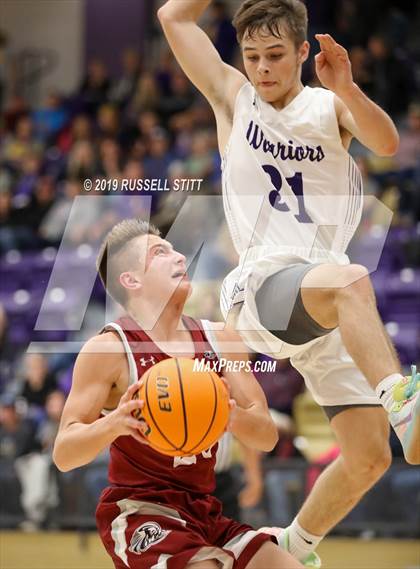 Thumbnail 2 in Okarche vs. Oklahoma Christian Academy photogallery.