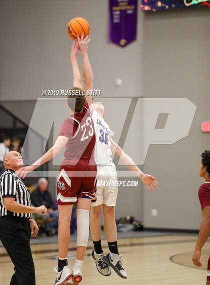 Thumbnail 2 in Okarche vs. Oklahoma Christian Academy photogallery.