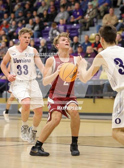 Thumbnail 3 in Okarche vs. Oklahoma Christian Academy photogallery.