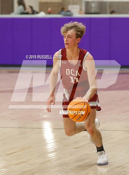 Thumbnail 1 in Okarche vs. Oklahoma Christian Academy photogallery.