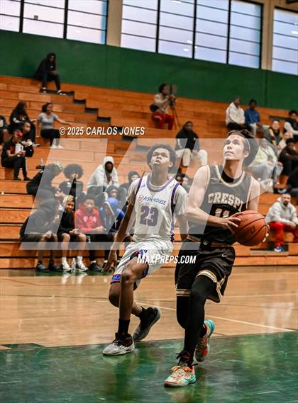 Thumbnail 2 in Crespi vs. George Washington Prep photogallery.