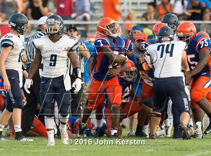 Thumbnail 3 in North Port @ Southeast (Spring Scrimmage) photogallery.