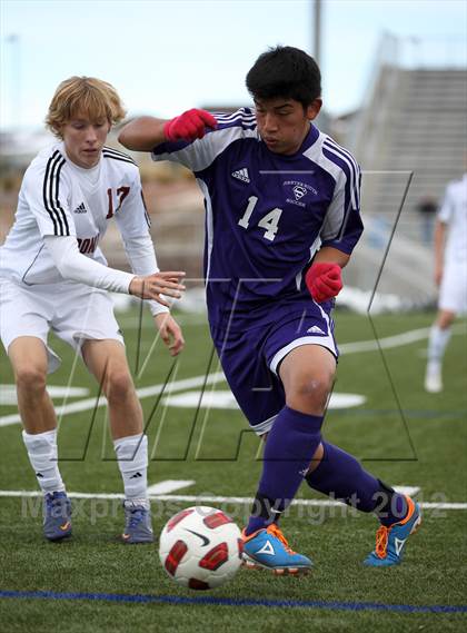 Thumbnail 2 in Denver South @ Ponderosa (CHSAA 4A Playoffs) photogallery.