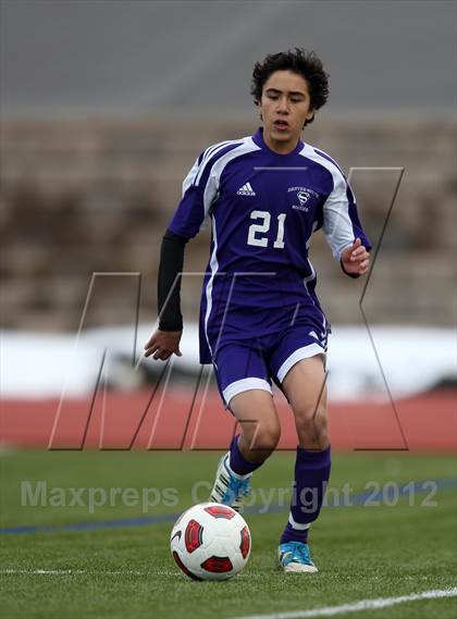 Thumbnail 2 in Denver South @ Ponderosa (CHSAA 4A Playoffs) photogallery.