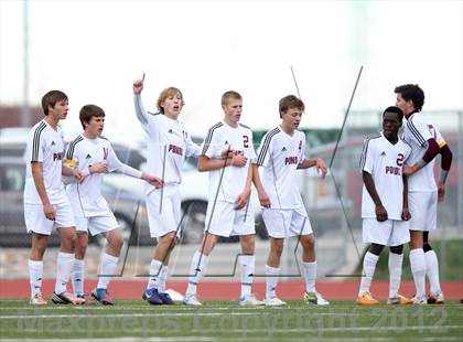 Thumbnail 1 in Denver South @ Ponderosa (CHSAA 4A Playoffs) photogallery.