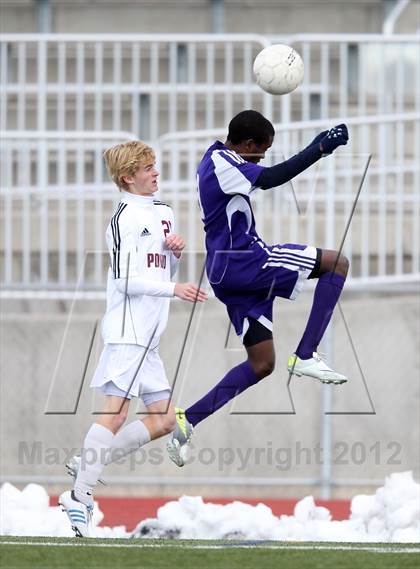 Thumbnail 1 in Denver South @ Ponderosa (CHSAA 4A Playoffs) photogallery.