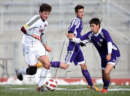 Thumbnail 1 in Denver South @ Ponderosa (CHSAA 4A Playoffs) photogallery.