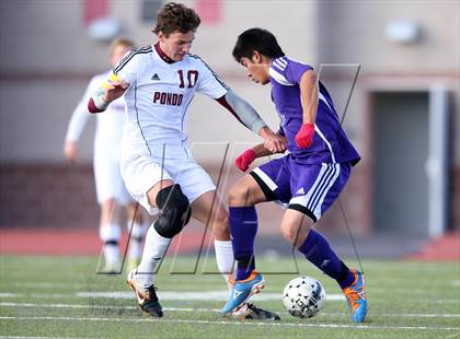 Thumbnail 1 in Denver South @ Ponderosa (CHSAA 4A Playoffs) photogallery.