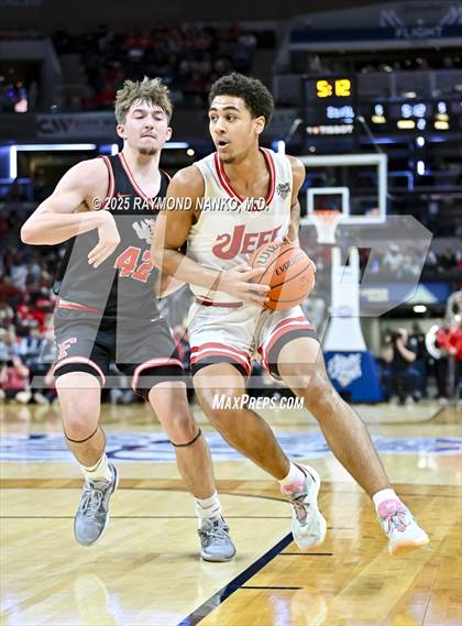 Thumbnail 3 in Fishers vs. Jeffersonville (IHSAA 4A Final) photogallery.