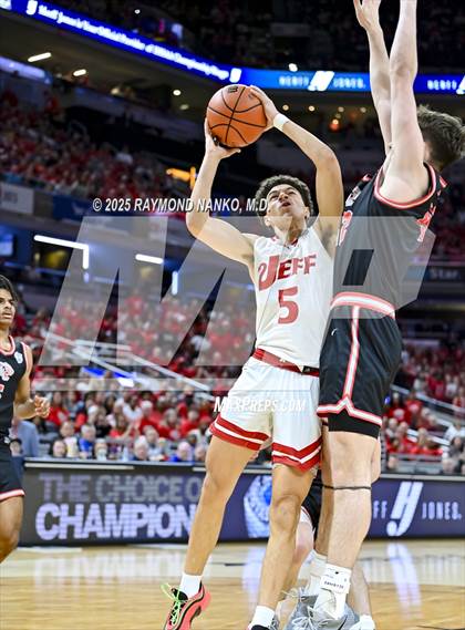 Thumbnail 3 in Fishers vs. Jeffersonville (IHSAA 4A Final) photogallery.