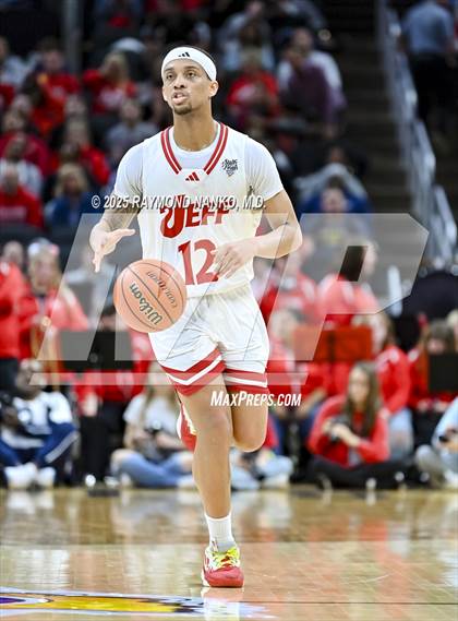Thumbnail 3 in Fishers vs. Jeffersonville (IHSAA 4A Final) photogallery.