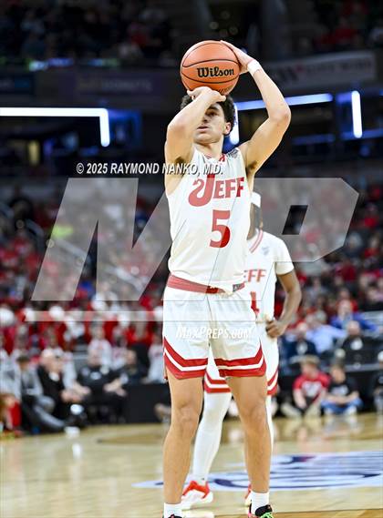 Thumbnail 2 in Fishers vs. Jeffersonville (IHSAA 4A Final) photogallery.