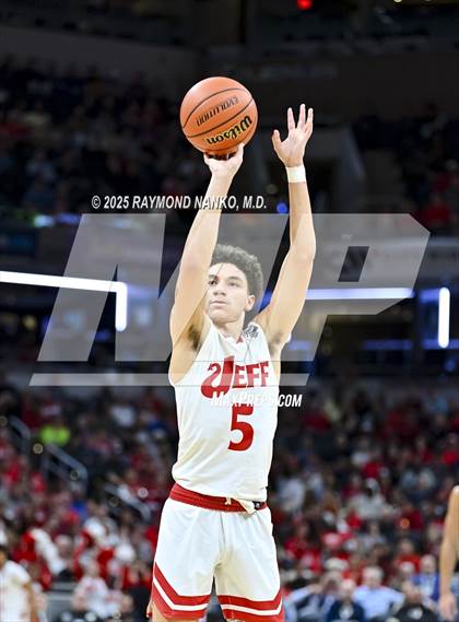 Thumbnail 1 in Fishers vs. Jeffersonville (IHSAA 4A Final) photogallery.