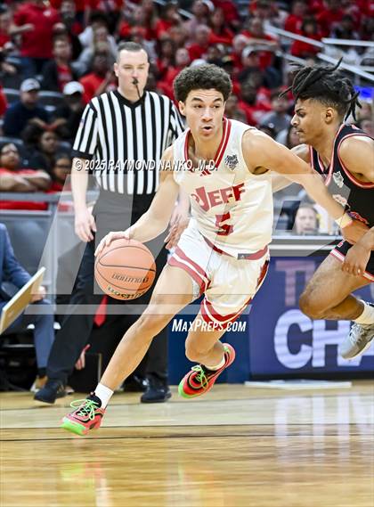 Thumbnail 3 in Fishers vs. Jeffersonville (IHSAA 4A Final) photogallery.
