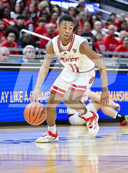 Thumbnail 2 in Fishers vs. Jeffersonville (IHSAA 4A Final) photogallery.