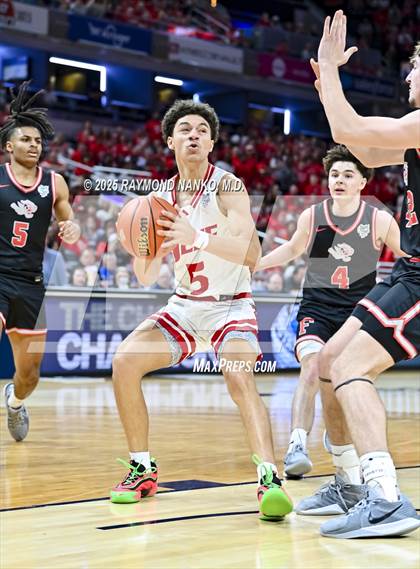 Thumbnail 2 in Fishers vs. Jeffersonville (IHSAA 4A Final) photogallery.