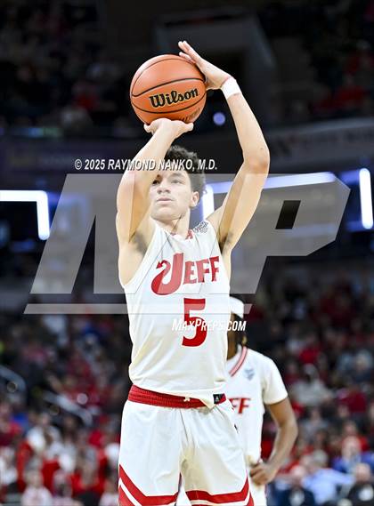 Thumbnail 3 in Fishers vs. Jeffersonville (IHSAA 4A Final) photogallery.