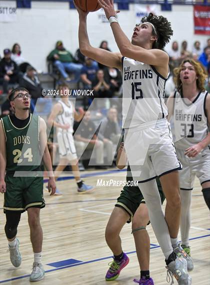 Thumbnail 2 in West Las Vegas @ Santa Fe Prep (District 2-3A First round) photogallery.