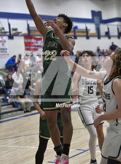 Thumbnail 2 in West Las Vegas @ Santa Fe Prep (District 2-3A First round) photogallery.