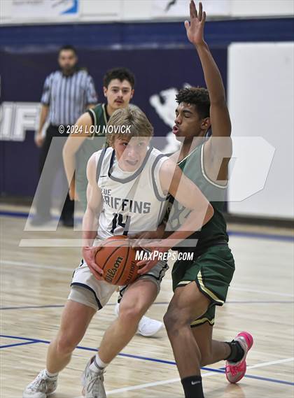 Thumbnail 1 in West Las Vegas @ Santa Fe Prep (District 2-3A First round) photogallery.