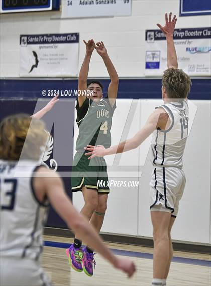 Thumbnail 1 in West Las Vegas @ Santa Fe Prep (District 2-3A First round) photogallery.