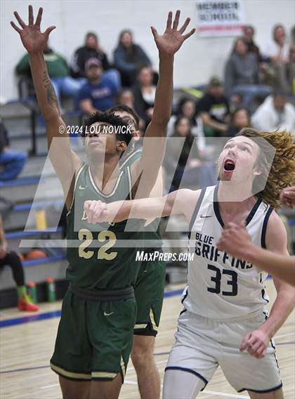 Thumbnail 3 in West Las Vegas @ Santa Fe Prep (District 2-3A First round) photogallery.