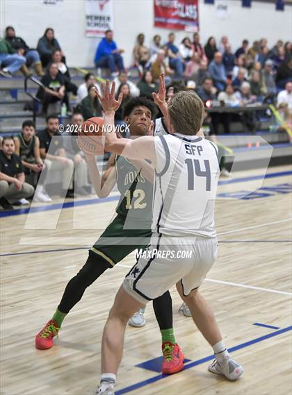 Thumbnail 2 in West Las Vegas @ Santa Fe Prep (District 2-3A First round) photogallery.