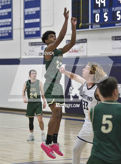 Thumbnail 3 in West Las Vegas @ Santa Fe Prep (District 2-3A First round) photogallery.