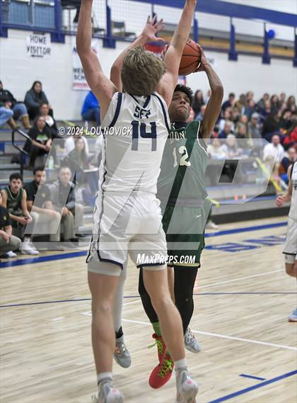 Thumbnail 3 in West Las Vegas @ Santa Fe Prep (District 2-3A First round) photogallery.