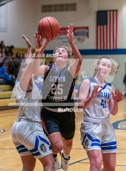 Thumbnail 2 in Guerin Catholic @ Indianapolis Bishop Chatard photogallery.