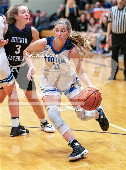 Thumbnail 1 in Guerin Catholic @ Indianapolis Bishop Chatard photogallery.
