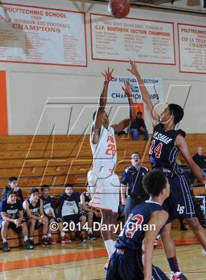 Thumbnail 1 in La Salle vs. Polytechnic (Poly Tournament) photogallery.