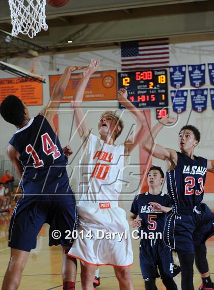 Thumbnail 1 in La Salle vs. Polytechnic (Poly Tournament) photogallery.