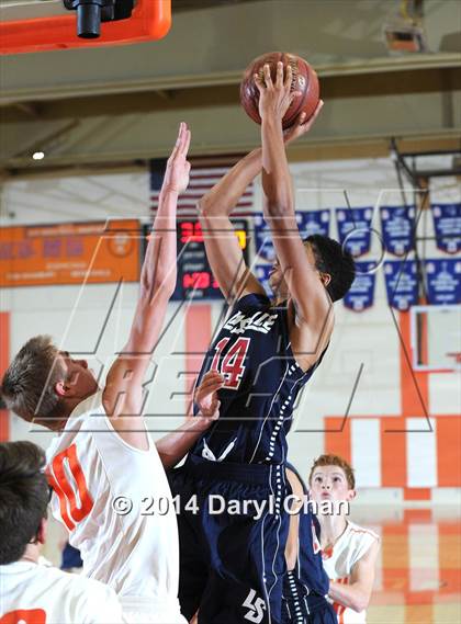 Thumbnail 1 in La Salle vs. Polytechnic (Poly Tournament) photogallery.