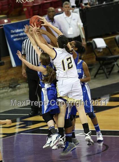 Thumbnail 2 in Brookside Christian vs. Bradshaw Christian (CIF SJS D5 Final) photogallery.