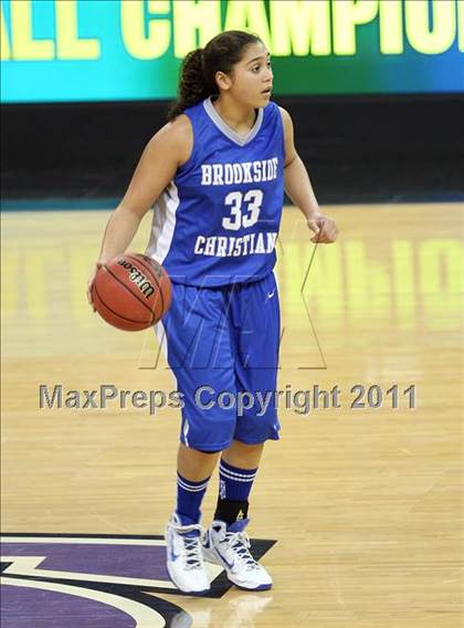 Thumbnail 2 in Brookside Christian vs. Bradshaw Christian (CIF SJS D5 Final) photogallery.